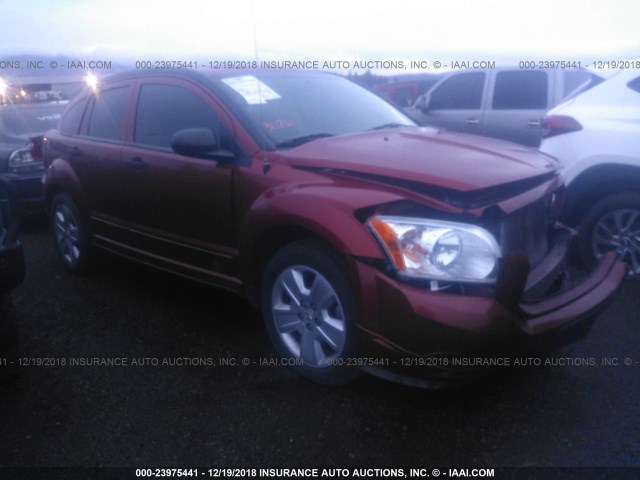 1B3HB48B57D553807 - 2007 DODGE CALIBER SXT ORANGE photo 1