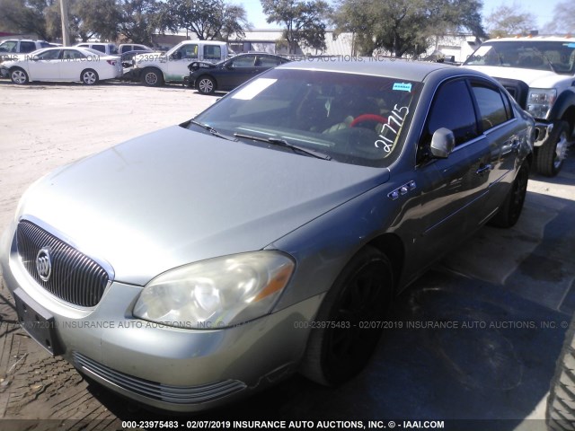 1G4HD57256U217715 - 2006 BUICK LUCERNE CXL GRAY photo 2