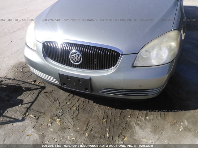 1G4HD57256U217715 - 2006 BUICK LUCERNE CXL GRAY photo 6