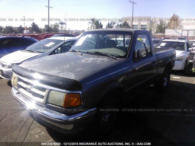 1FTCR10A8TUB17467 - 1996 FORD RANGER GRAY photo 2