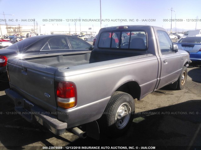 1FTCR10A8TUB17467 - 1996 FORD RANGER GRAY photo 4