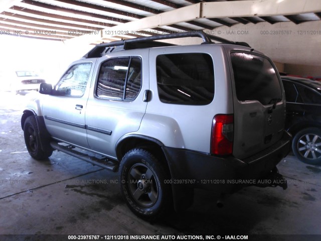 5N1ED28Y32C606115 - 2002 NISSAN XTERRA XE/SE SILVER photo 3