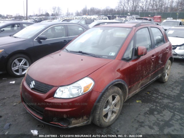 JS2YB5A3XC6301451 - 2012 SUZUKI SX4 ORANGE photo 2