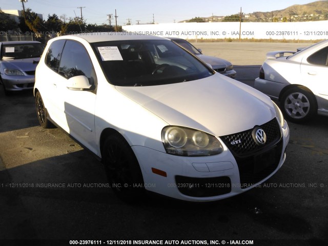 WVWEV71K96W091176 - 2006 VOLKSWAGEN NEW GTI WHITE photo 1