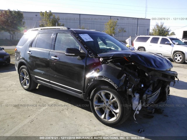 1FM5K7F80FGC06694 - 2015 FORD EXPLORER LIMITED BLACK photo 1