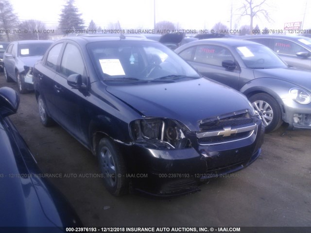 KL1TD5DE0AB092311 - 2010 CHEVROLET AVEO LS/LT Qara foto 1