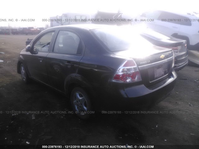 KL1TD5DE0AB092311 - 2010 CHEVROLET AVEO LS/LT Qara foto 3