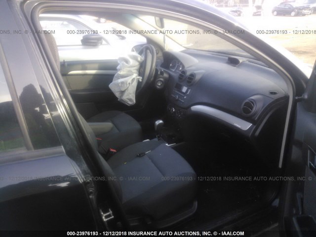 KL1TD5DE0AB092311 - 2010 CHEVROLET AVEO LS/LT Qara foto 5