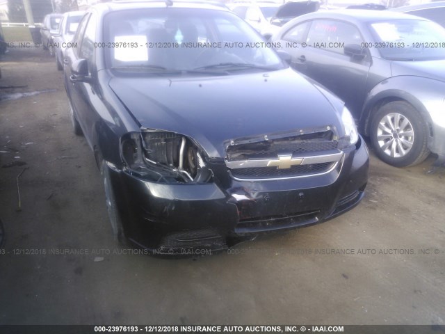 KL1TD5DE0AB092311 - 2010 CHEVROLET AVEO LS/LT Qara foto 6