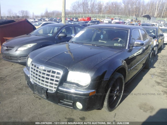 2C3LK63H97H870982 - 2007 CHRYSLER 300C BLACK photo 2