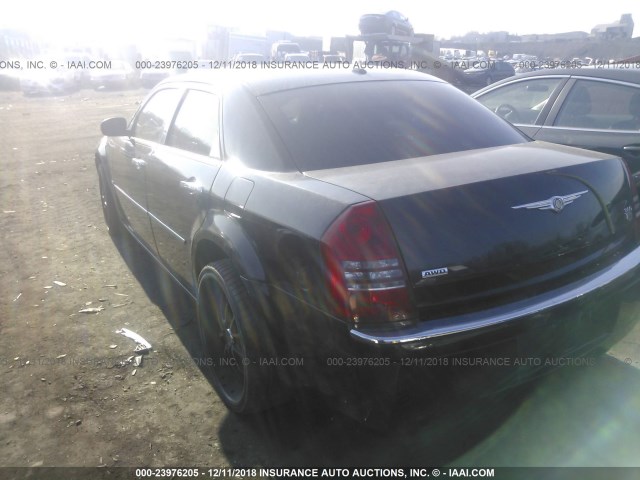 2C3LK63H97H870982 - 2007 CHRYSLER 300C BLACK photo 3