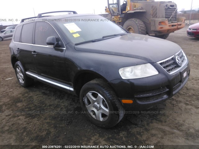 WVGBG77LX5D010169 - 2005 VOLKSWAGEN TOUAREG BLACK photo 1