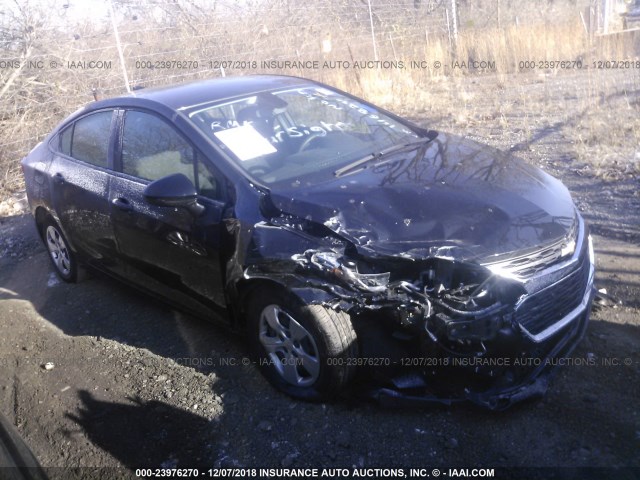 1G1BC5SM8J7146824 - 2018 CHEVROLET CRUZE LS BLACK photo 1