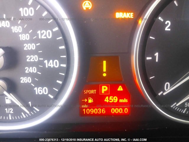 5UXFE83519L171674 - 2009 BMW X5 XDRIVE48I BLACK photo 7