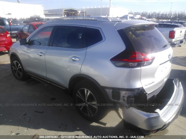 JN8AT2MV8JW318433 - 2018 NISSAN ROGUE S/SL/SV SILVER photo 3