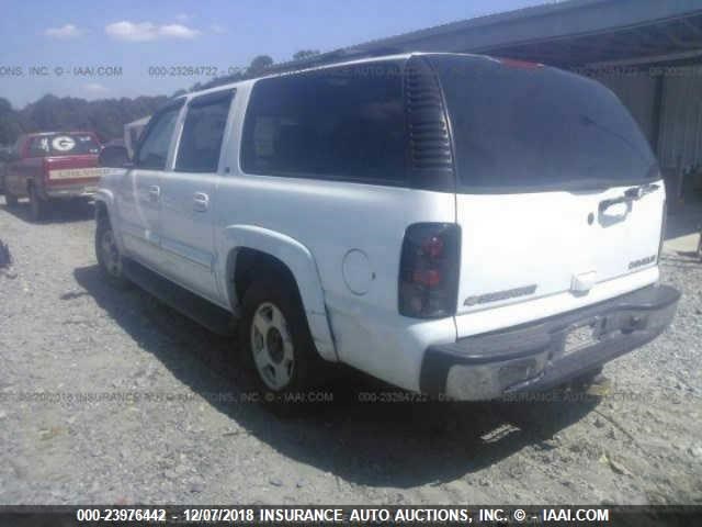 1GNEC16Z44R131904 - 2004 CHEVROLET SUBURBAN WHITE photo 3