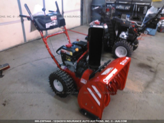 123456 - 2018 TROY BILT SNOWBLOWER  RED photo 1