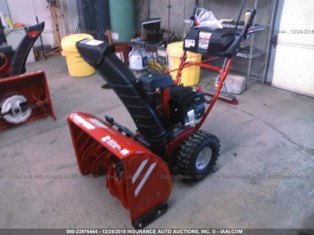 123456 - 2018 TROY BILT SNOWBLOWER  RED photo 2