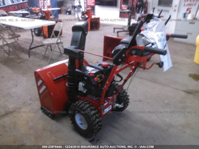 123456 - 2018 TROY BILT SNOWBLOWER  RED photo 3