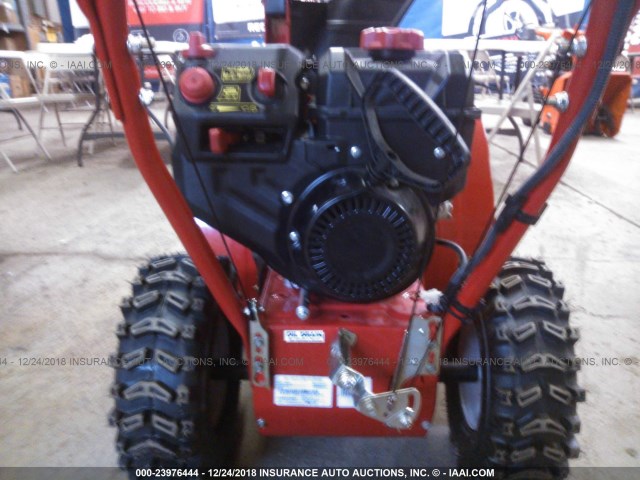 123456 - 2018 TROY BILT SNOWBLOWER  RED photo 8