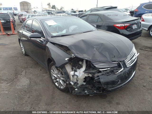 3LN6L2LU8GR627787 - 2016 LINCOLN MKZ HYBRID BLACK photo 1