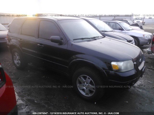 1FMYU04135KC28334 - 2005 FORD ESCAPE LIMITED BLACK photo 1