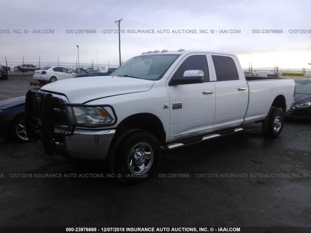 3C63D3GL0CG270260 - 2012 DODGE RAM 3500 ST WHITE photo 2