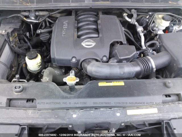 5N1AA08A96N742435 - 2006 NISSAN ARMADA SE/LE GRAY photo 10