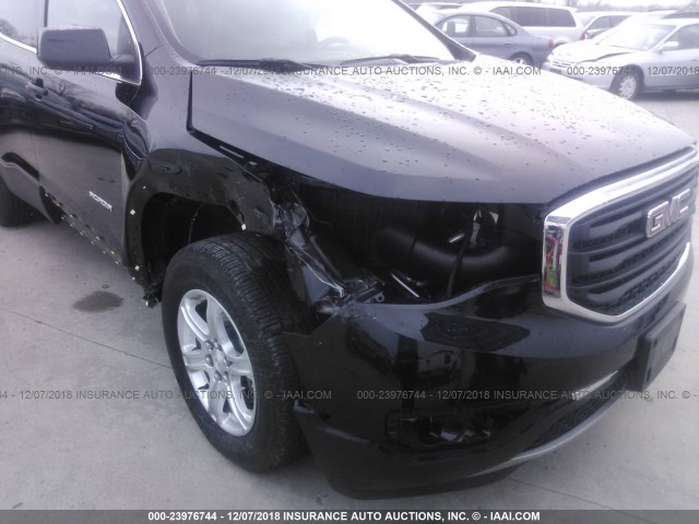 1GKKNRLS8JZ213713 - 2018 GMC ACADIA SLE BLACK photo 6