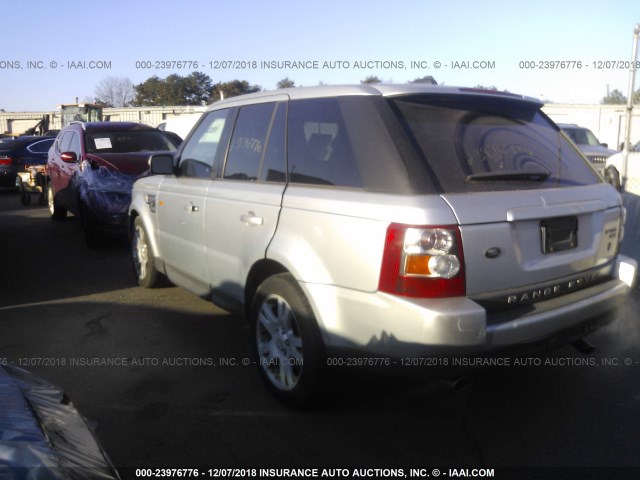 0000000000NY70556 - 2006 LAND ROVER RANGE ROVER SPORT  GRAY photo 3