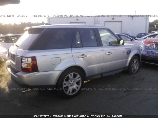 0000000000NY70556 - 2006 LAND ROVER RANGE ROVER SPORT  GRAY photo 4