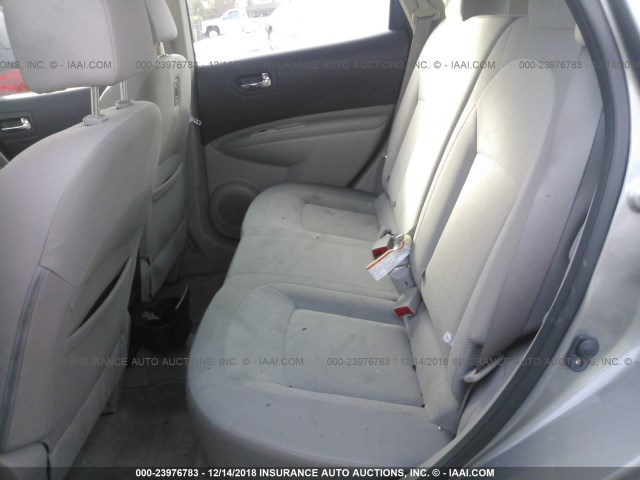 JN8AS5MT9DW501900 - 2013 NISSAN ROGUE S/SV GRAY photo 8