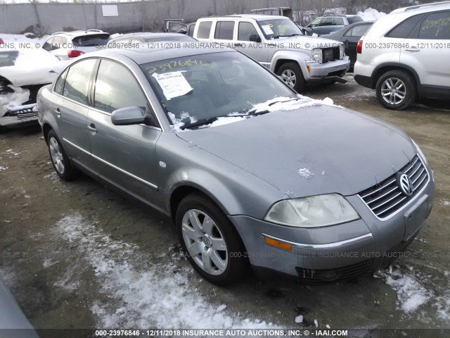 WVWRH63B72P224229 - 2002 VOLKSWAGEN PASSAT GLX 灰色 照片 1