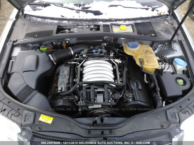 WVWRH63B72P224229 - 2002 VOLKSWAGEN PASSAT GLX 灰色 照片 10