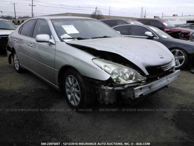 JTHBF30G330115328 - 2003 LEXUS ES 300 SILVER photo 1