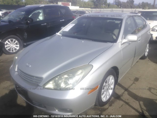 JTHBF30G936020642 - 2003 LEXUS ES 300 SILVER photo 2