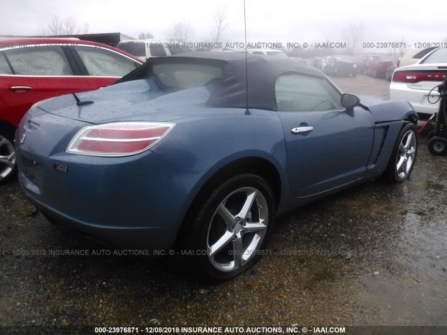 1G8MC35B28Y128445 - 2008 SATURN SKY BLUE photo 4