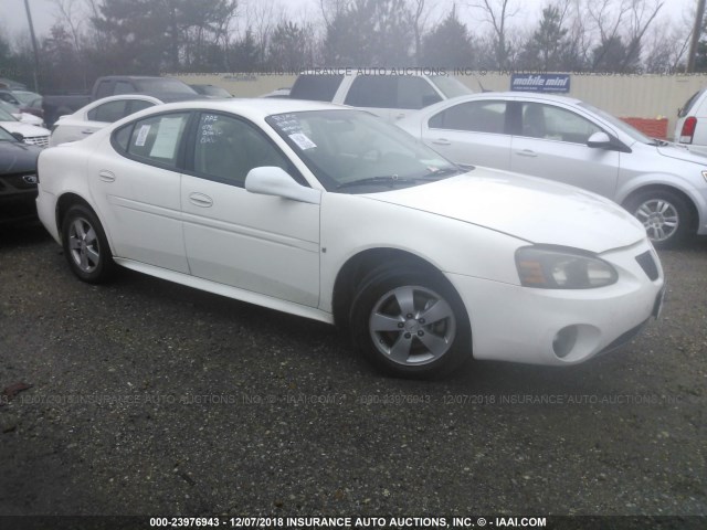 2G2WP552971167425 - 2007 PONTIAC GRAND PRIX WHITE photo 1