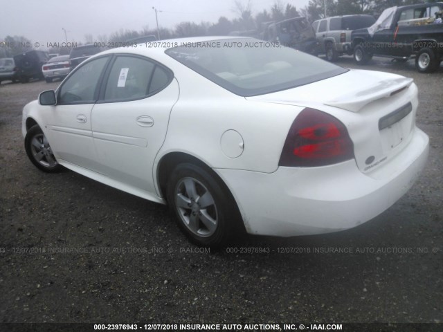2G2WP552971167425 - 2007 PONTIAC GRAND PRIX WHITE photo 3