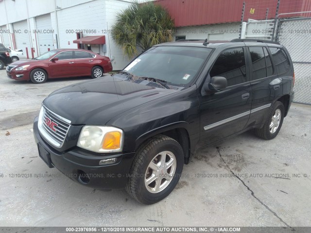 1GKDS13S582175153 - 2008 GMC ENVOY BLACK photo 2