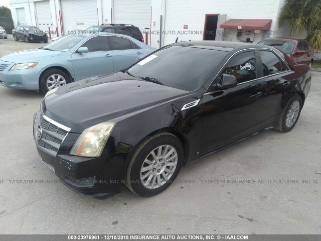 1G6DE5EG3A0102306 - 2010 CADILLAC CTS LUXURY COLLECTION BLACK photo 2