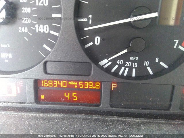 WBADT43451GX24562 - 2001 BMW 525 I AUTOMATIC WHITE photo 7