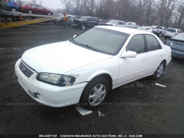 4T1BG22K41U798376 - 2001 TOYOTA CAMRY CE/LE/XLE WHITE photo 2