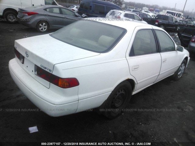 4T1BG22K41U798376 - 2001 TOYOTA CAMRY CE/LE/XLE WHITE photo 4