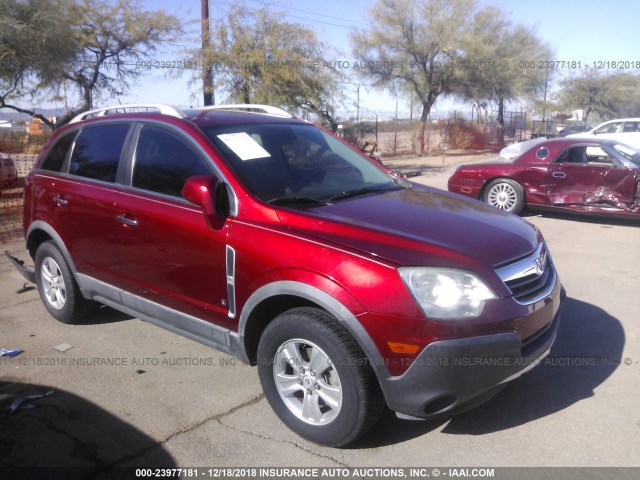 3GSDL43N18S631288 - 2008 SATURN VUE XE RED photo 1