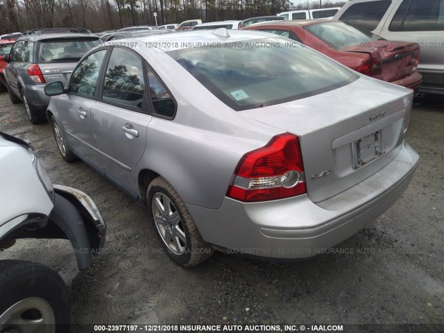 YV1MS382772251996 - 2007 VOLVO S40 2.4I SILVER photo 3