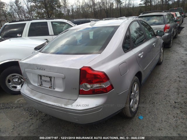 YV1MS382772251996 - 2007 VOLVO S40 2.4I SILVER photo 4