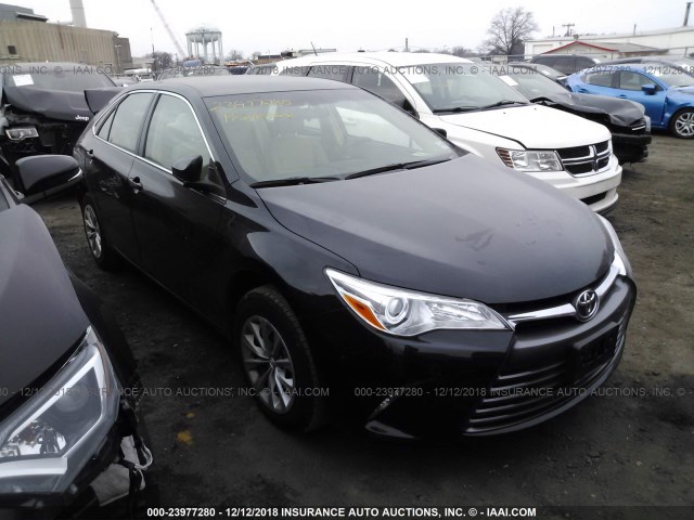 4T1BF1FK3HU707440 - 2017 TOYOTA CAMRY LE/XLE/SE/XSE BLACK photo 1