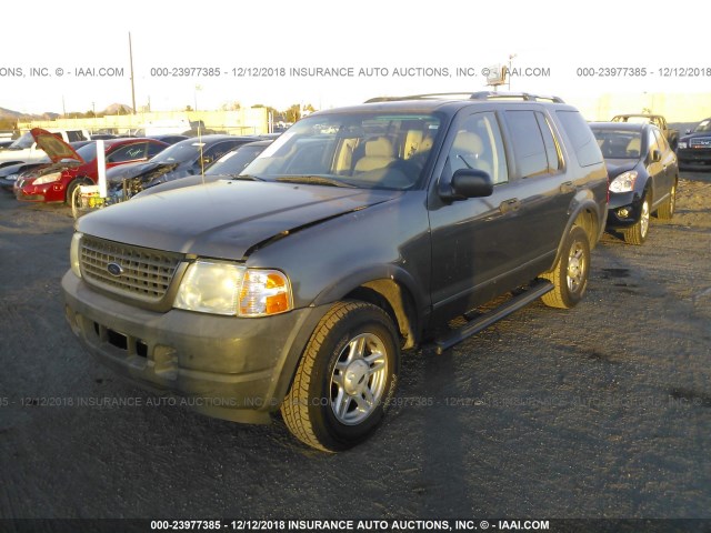 1FMZU62K83UA36217 - 2003 FORD EXPLORER XLS/XLS SPORT GREEN photo 2