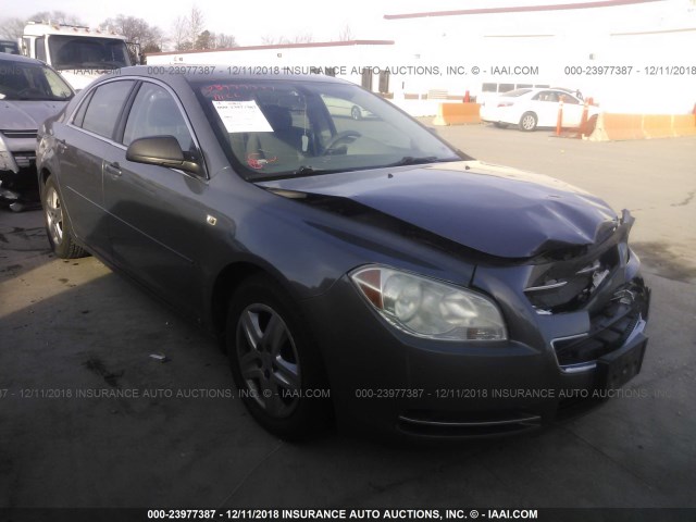 1G1ZG57B584183447 - 2008 CHEVROLET MALIBU LS 灰色 照片 1